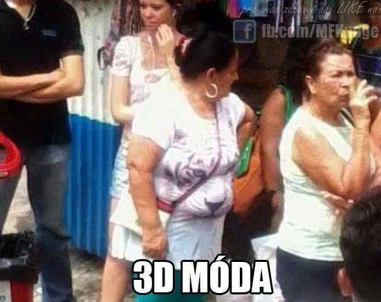 3D tričko