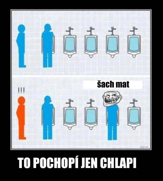 Šach mat na verejných WC