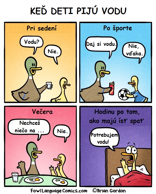 Aký je pitný režim detí