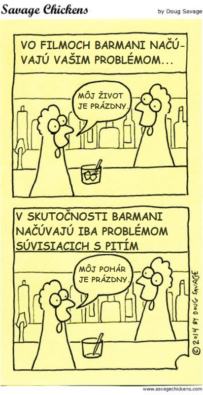 Ako barmani riešia vaše problémy