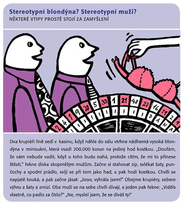 Ako blondína prekabátila krupiérov