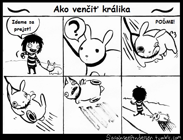 Ako venčiť králika