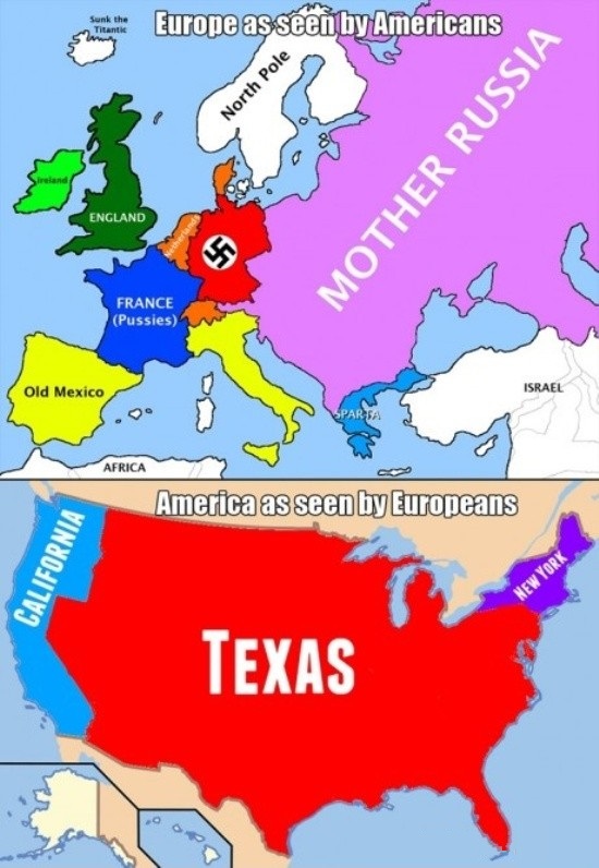 Ako vidia Američania Európu a Európania Ameriku