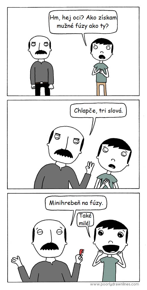Ako získať mužné fúzy