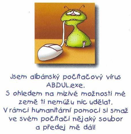 Albánsky vírus Abdul