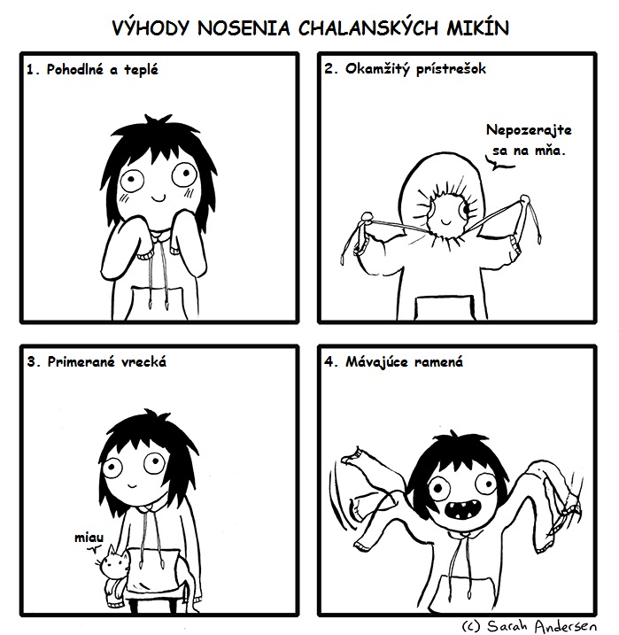 Baby nosia chalanské mikiny