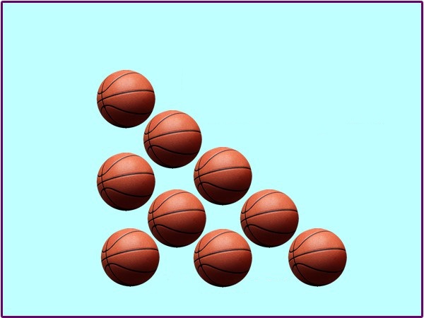 Basketbalové lopty: Obrázková hádanka