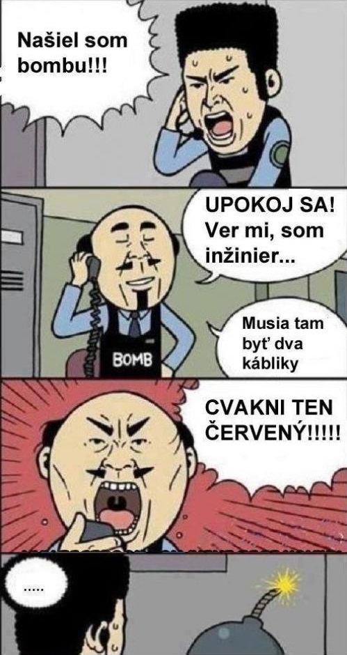 Bomba a inžinier