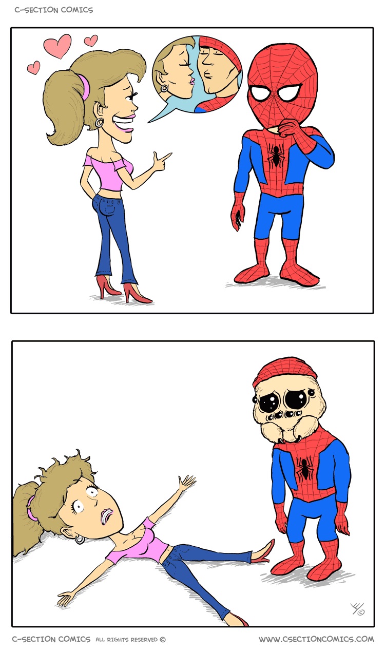Bozk od Spidermana