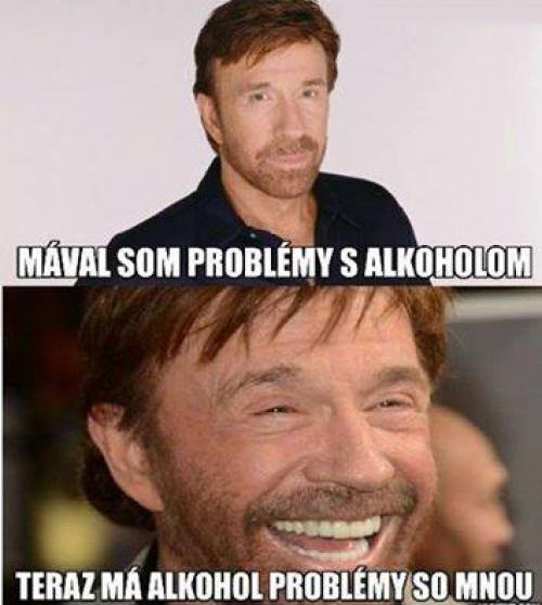 Chuck Norris vs alkohol