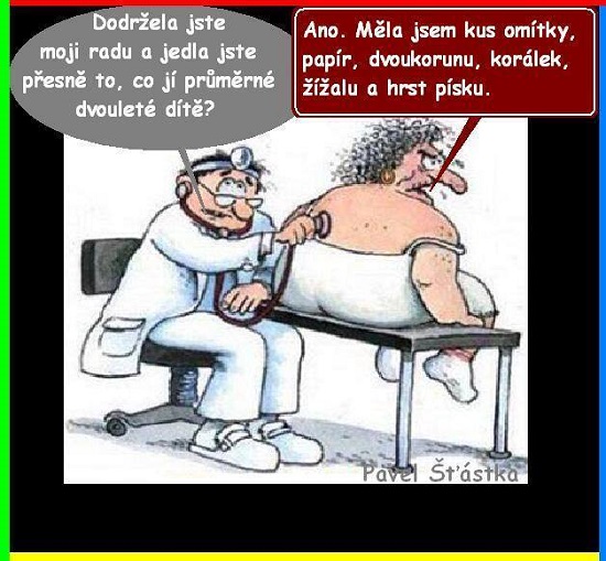 Dodržala rady lekára?