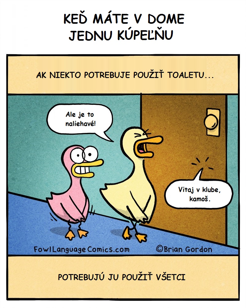 Domácnosť s jednou kúpeľňou