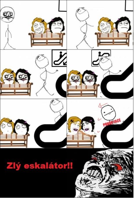 Eskalátor a ženské