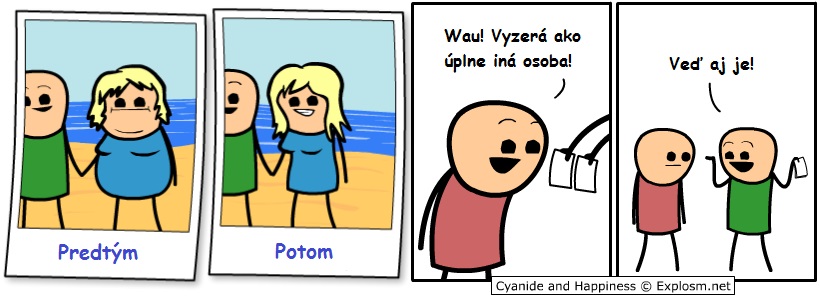 Fotky predtým a potom