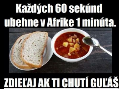 Guláš a čas v Afrike