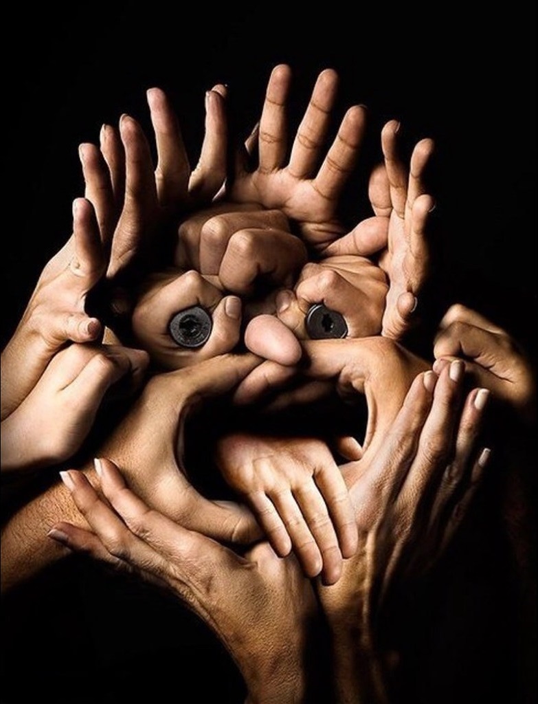 Hlavolam s rukami: Obrázková hádanka