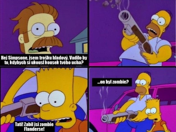 Homer a zombie Flandersa?