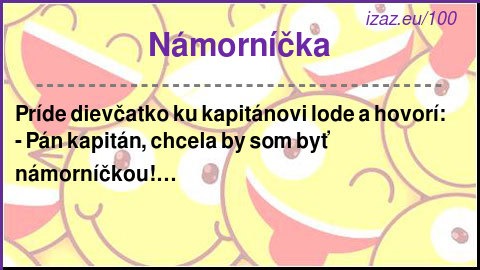 Námorníčka