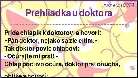 Prehliadka u doktora