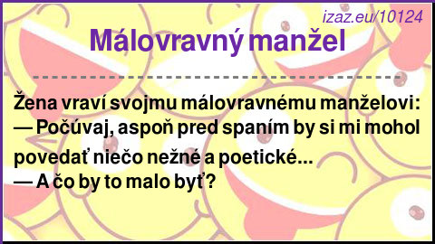 Málovravný manžel