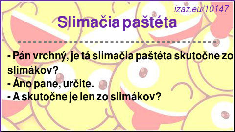 Slimačia paštéta