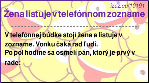 Žena listuje v telefónnom zozname