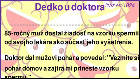 Dedko u doktora
