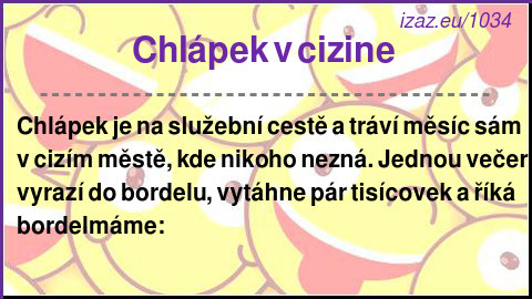 
Chlápek v cizine 
