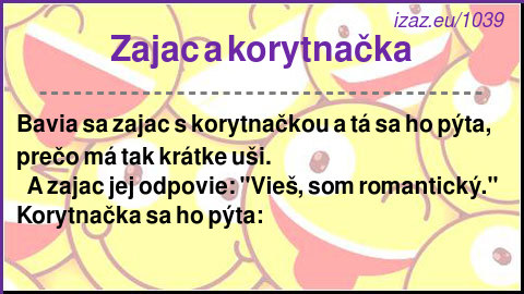 
Zajac a korytnačka
