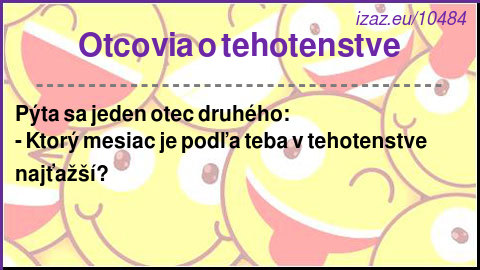 Otcovia o tehotenstve