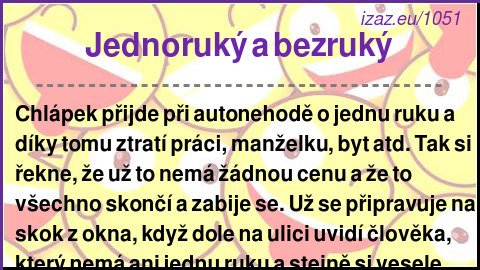 
Jednoruký a bezruký
