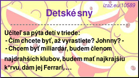 Detské sny