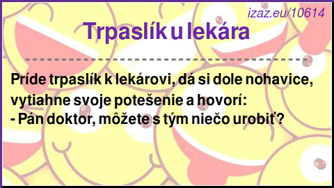 Trpaslík u lekára