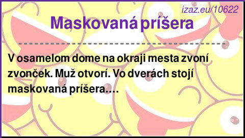 Maskovaná príšera