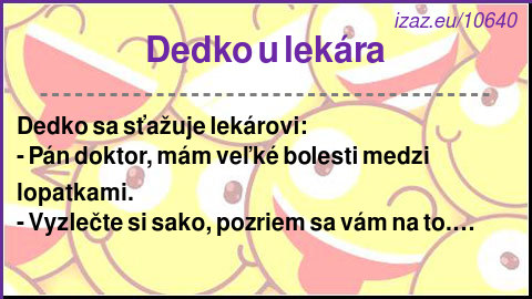 Dedko u lekára