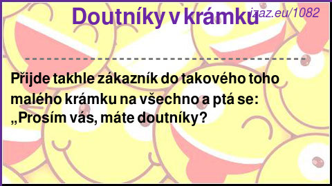 Doutníky v krámku
