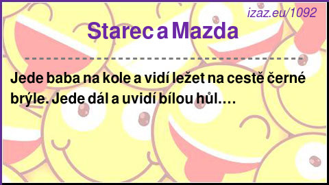 
Starec a Mazda 
