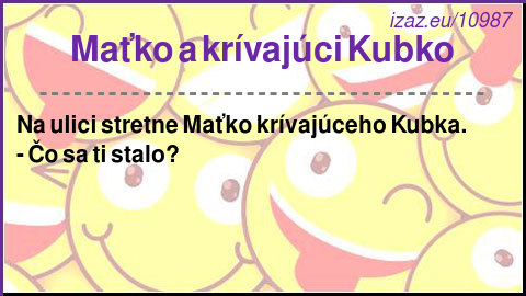 Maťko a krívajúci Kubko