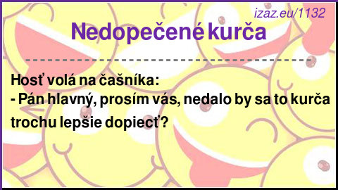 
Nedopečené kurča
