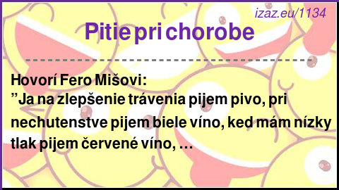 
Pitie pri chorobe
