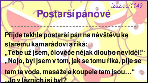 
Postarší pánové
