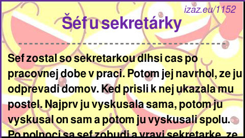 
Šéf u sekretárky
