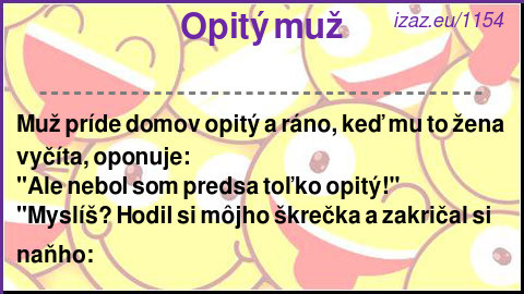 Opitý muž
