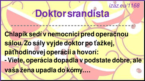 
Doktor srandista
