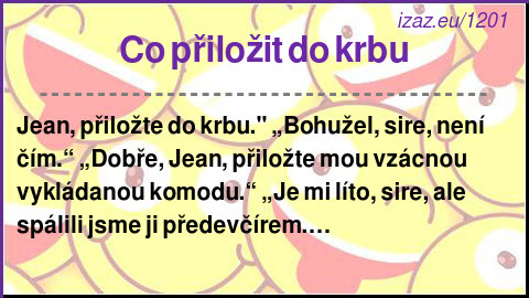 
Co přiložit do krbu
