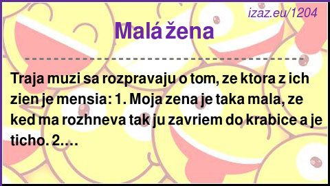 
Malá žena
