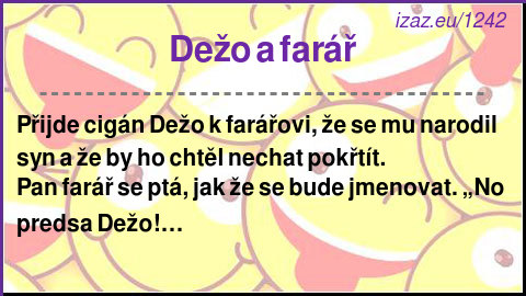 
Dežo a farář
