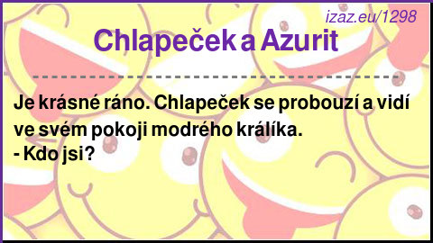 
Chlapeček a Azurit
