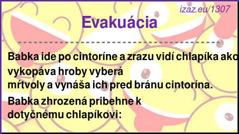 
Evakuácia
