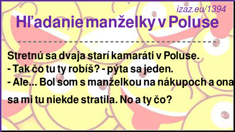 
Hľadanie manželky v Poluse
